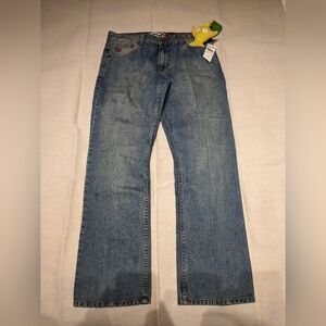 New dead stock vintage Quiksilver loose fit jeans men's 34 32